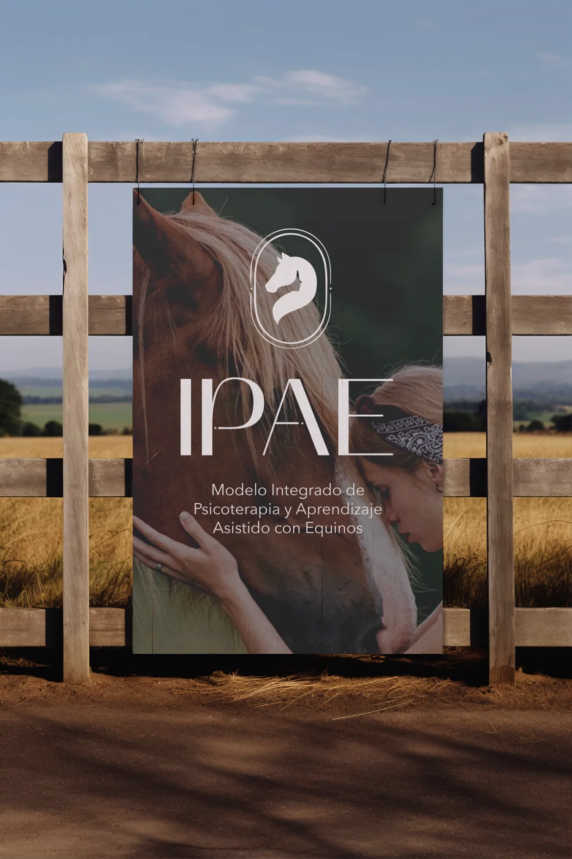 Identidad de IPAE en un entorno ecuestre